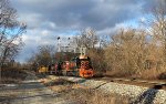 The dispatcher lined the crossover to send this train onto 2 track.